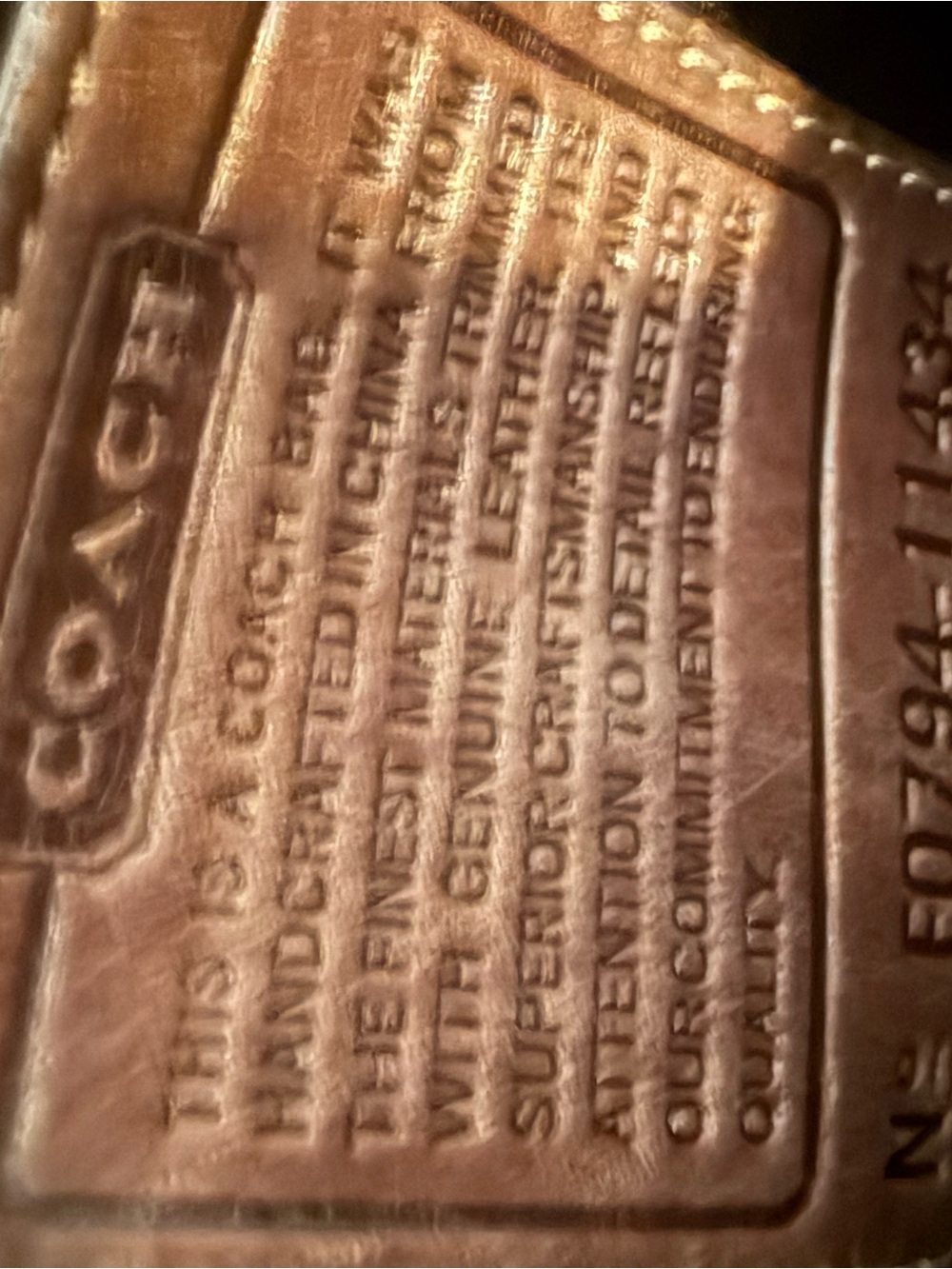 Coach 2007 Brown Signature Canvas & Leather Bleeker Shoulder Flap Bag 11434 - Picture 9 of 9